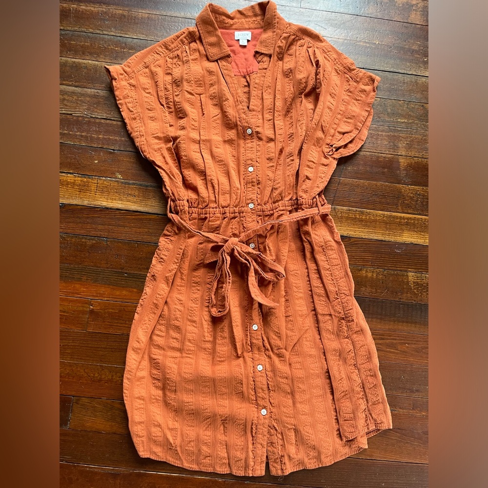 J Crew Linen Dress